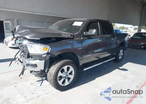 2020 Ram 1500 Big Horn 4X4 5'7 Box из США, поврежденный, VIN 1C6SRFFT6LN285787